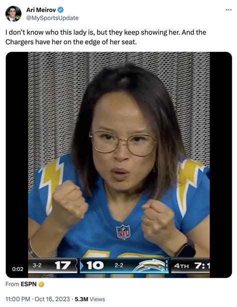 Chargers Fan Asian Lady Meme Nfl Industry Plant Chargers Fan Theory