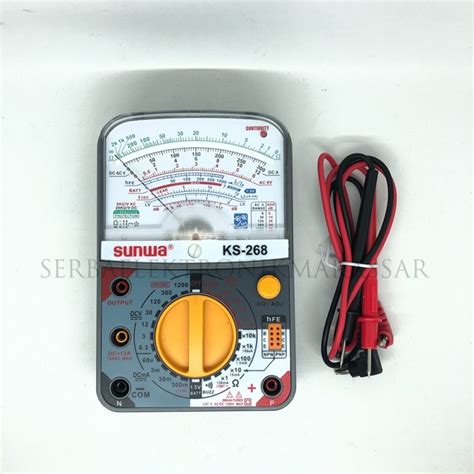 Jual Multi Tester Avometer Multimeter Sunwa Analog KS 268 Shopee