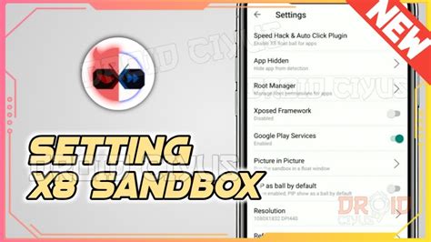 NEW CARA SETTING X8 SANDBOX NO LAG DI ANDROID 12 11 10 9 8 7 6