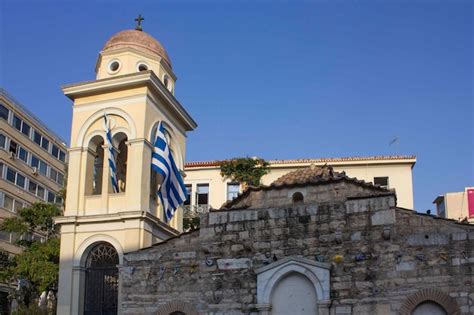 La histórica iglesia de pantanassa o dormitorio de la theotokos en la