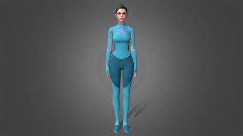 Female Superhero Suit 3d Model By Xqs100 [00bc190] Sketchfab