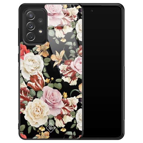 Samsung Galaxy A52 Glazen Hardcase Flowerpower Casimoda Nl