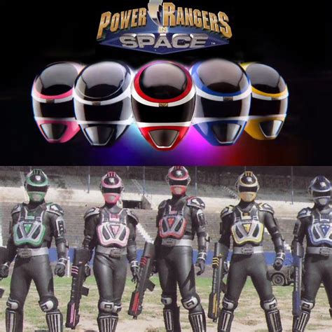 Anyone notice the Space Rangers and SPD A-Squad have the same helmets ...