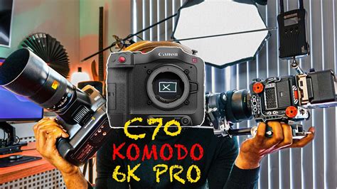 RED KOMODO VS CANON C70 VS BMPCC 6K PRO IMAGE QUALITY TEST YouTube