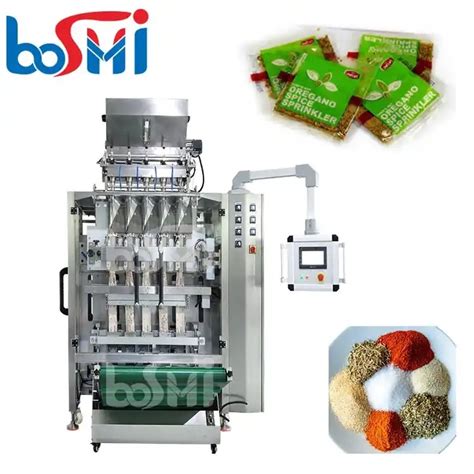 Boshi Multi Lane Stick Packing Bagging Machine For Spices Automatic 4