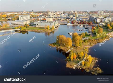 Drone Aerial View Central Part Oulu Stock Photo 1830062972 Shutterstock