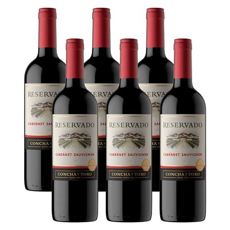 Kit Vinhos Concha Y Toro Reservado Cabernet Sauvignon Ml