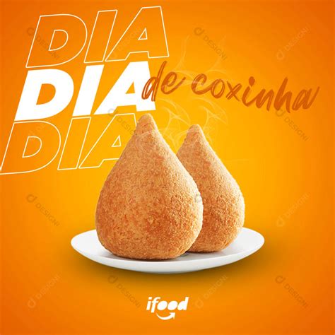 Social Media Coxinha PSD Editável Photoshop download Designi