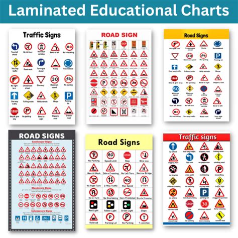 Laminated Road Signs Laminated Traffic Signs Charts Laminated