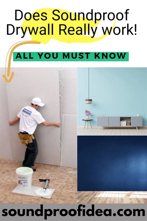 Is Soundproof Drywall Really Effective In Blocking Noise Sound Proofing Soundproofing