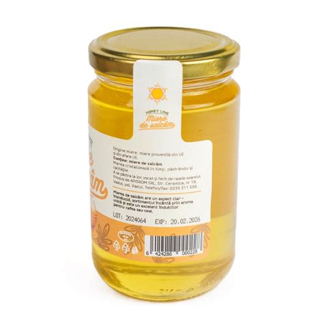 Miere De Salcam Honey Line 400 G Apisrom Farmacia Tei Online