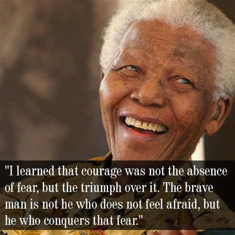 Nelson Mandela Quotes On Courage