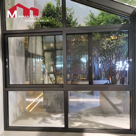 Customized Aluminium Metal Casement Sliding Window Fix Mosquito Net