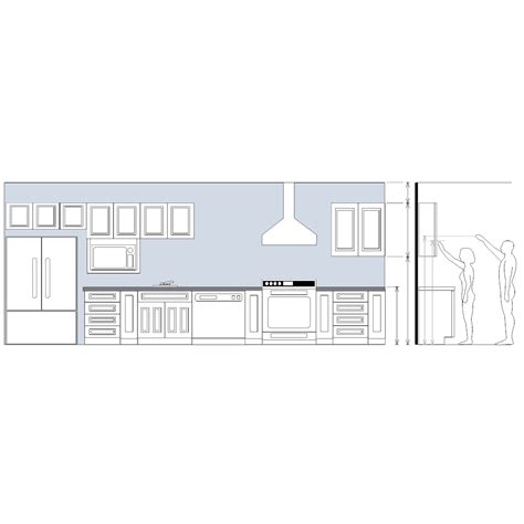 Kitchen Elevation Plan