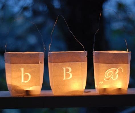 Creative ideas for you: Paper Bag Lanterns