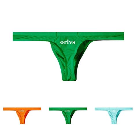 High Quality Mens Thong Tback Gstring Bikini Underwear With Lowrise Bulge Pouch EBay