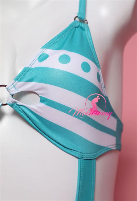 Nami Derivative Sexy Lingerie Cosutme Halloween Cutout Bodysuit And Mini Skirt Set Top