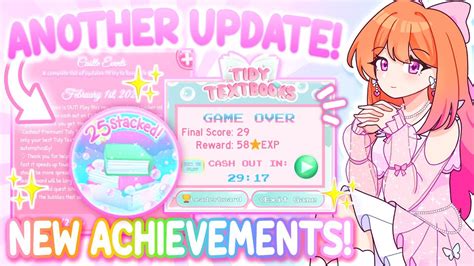 New Update Out Now New Sparkly Star Achievement Badges Tidy