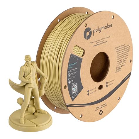 PolyLite PLA Beige 1 75mm 1Kg Krear 3D