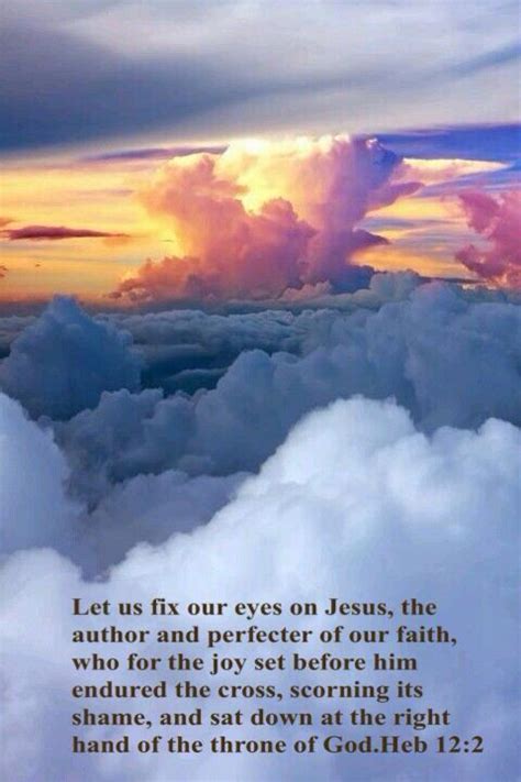 Let Us Fix Our Eyes On Jesus The Author And Perfecter Of Our Faith