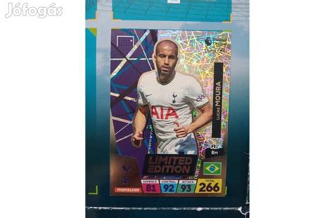 Panini Premier League Adrenalyn Xl Lucas Moura Limited K Rtya