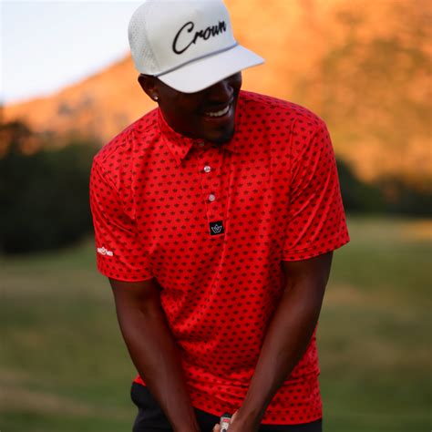 SUNDAY RED – Crowned Golf Apparel