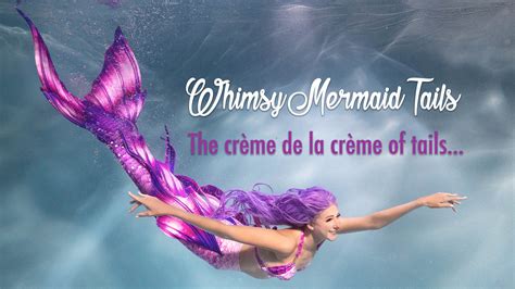 Whimsy Mermaid and Merman Tails for Swimming created by Mertailor