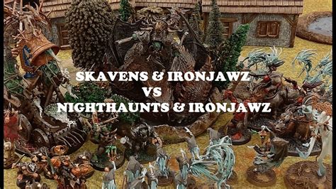 Age Of Sigmar Battle Report Skavens Ironjawz Vs Nighthaunt