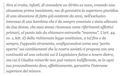 Bioetica Il Tribunale Di Roma S Alladozione Gay Nellinteresse Del Minore