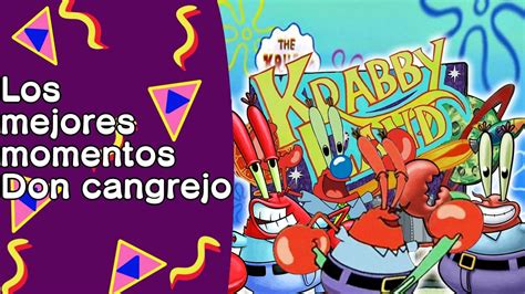 Los Mejores Episodios De Don Cangrejo Bob Esponja Maxccino Youtube