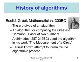 Algorithm PPT