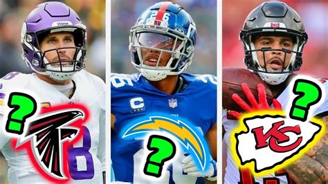 Predicting Where The Top 25 Nfl Free Agents Of 2024 Will Land