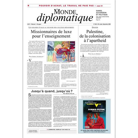 Le Monde Diplomatique Version PDF