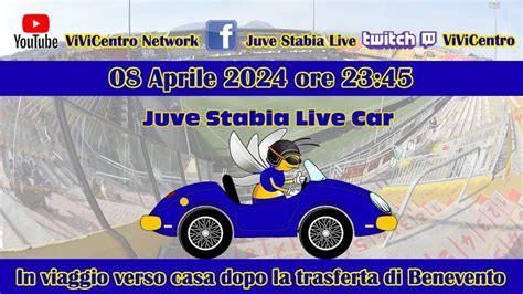 Juve Stabia Live Car Ritorno A Casa Dopo Il Derby Con Il Benevento