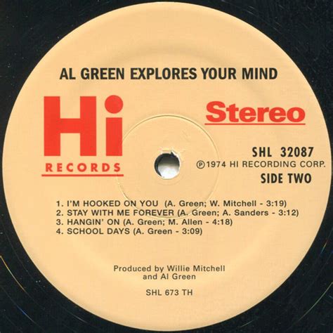 Al Green Explores Your Mind Vinyl Record