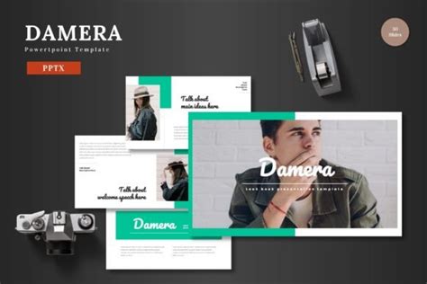 Damera Powerpoint Template Graphic By FannanStudio Creative Fabrica