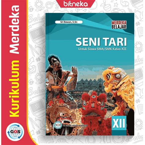 Jual Buku Siswa Seni Tari SMA MA Kelas 12 Kurikulum Merdeka GOS