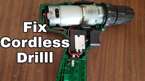 Repair Cordless Drill Inside Drill Machine Youtube