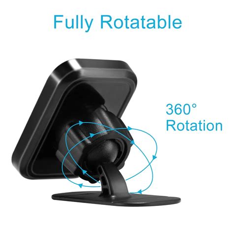 Rotating Magnetic Car Mount For Universal Cellphones Air Vent