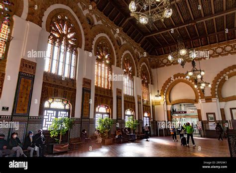 Toledo, Spain - February 17, 2022: Interior of Toledo Train Station ...