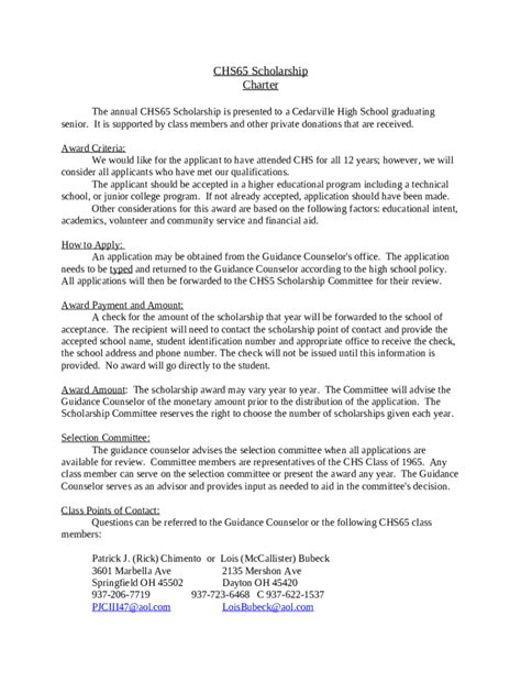 Church Matching Scholarship Frequently Asked Questions Doc Template