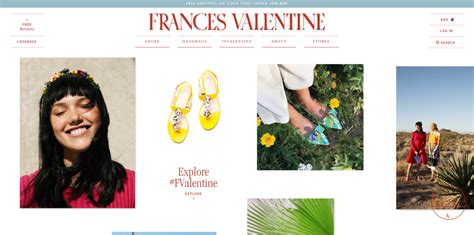 Frances Valentine Launches E Commerce Fashionista