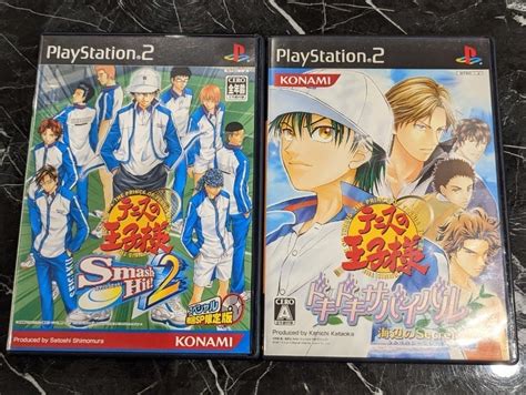 Ps2 テニスの王子様 ドキドキサバイバル ドキサバ 海 スマッシュヒット2 セット テニプリ プレイステーション2 コナミ 美品｜paypayフリマ