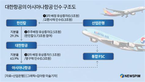 대한항공 아시아나 합병 조건부 승인 다툰다규모 축소 Vs 소비자 후생