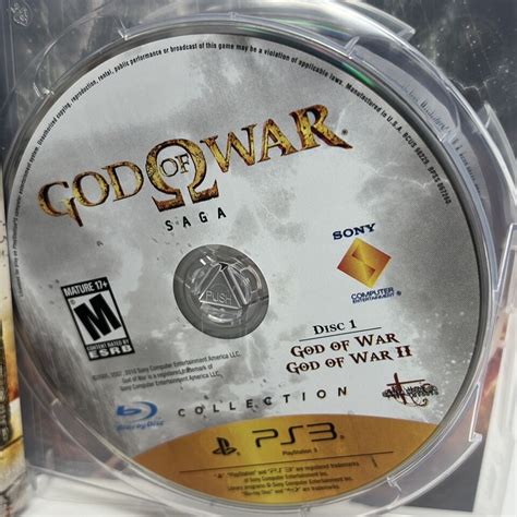 God Of War Saga Collection 2012 Sony Playstation 3 Ps3 Complete 2 Disc Set Cib 711719990697 Ebay