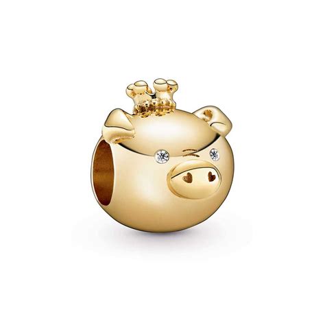 Pandora Shine™ Shining Pig CZ Charm - 768591C01 | Ben Bridge Jeweler