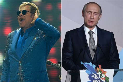 Elton John Finally Talked To Vladimir Putin