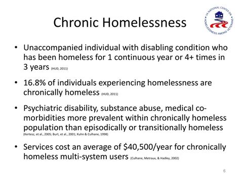 Ppt The Hud Vash Program Permanent Supportive Housing For Chronically Homeless Veterans