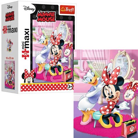 Trefl Puzzle MINI MAXI 20 El MYSZKA MINNIE 12823250222 Oficjalne