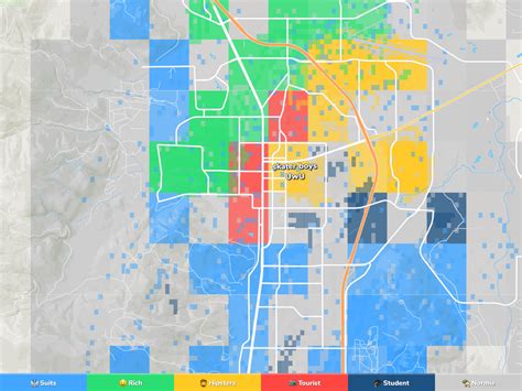 Carson City Neighborhood Map